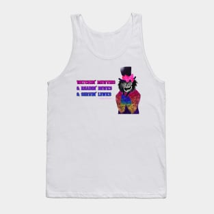 Divination Hollow's Baba Siwadewk Bisexual Pride Horror Tee Tank Top